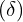 (\delta)
