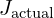 J_{\text{actual}}