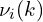 \nu_i(k)